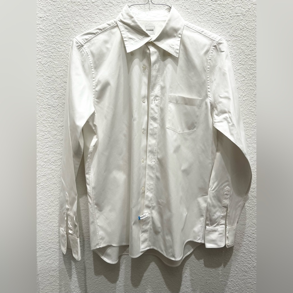 Jil Sander Classic White Dress Shirt
